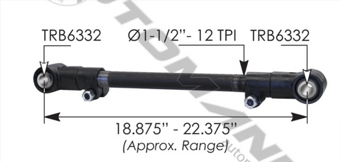 TR478- Torque Rod Adjustable Trailmobile