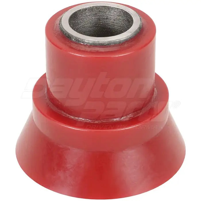 Automann TRB6003UB torque rod poly bushing showing close-up of black rubber bushing with metal insert.