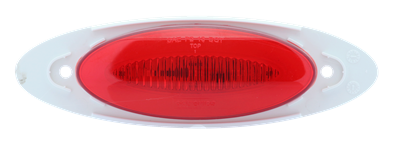 Automann 571.LD273R15 LED red marker light with Zeon Halo, designed for vehicle lighting and signaling applications.