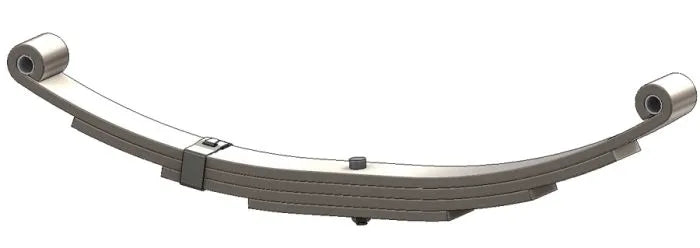 UNA-124-  Utility Trailer Leaf Spring-Double Eye 4/Leaf