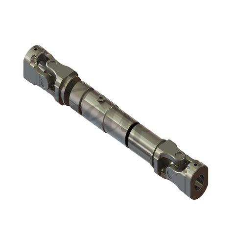 Automann Power Take Off Driveshaft Assembly UTS10-232398 with metal shaft and universal joints for heavy machinery.