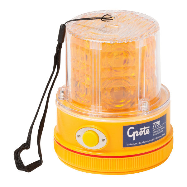 571.LD83AL24-Warning Light LED Magnetic Amber