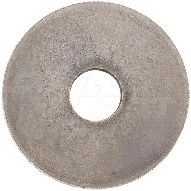 Automann WA03 compression thrust washer for Fruehauf suspension systems, showing a metal washer with detailed edges and branding.