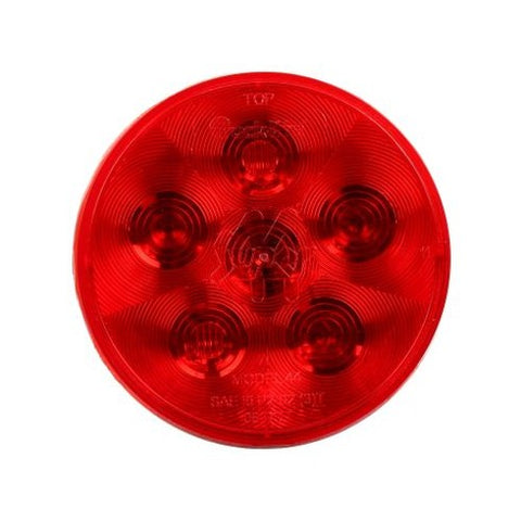 Automann 571.LD44R10-K-S/T/T LED 4-inch red light kit for automotive or industrial lighting, shown in a close-up image.
