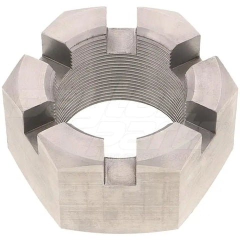 CLN214- Slotted Nut 2-1/4in - Nick's Truck Parts