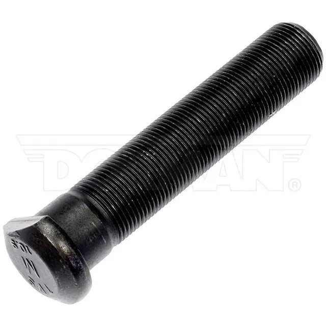 Dayton E-10257-Metric D Head Stud for wheel end, pack of 5, metal fasteners with D-shaped head for secure mounting.