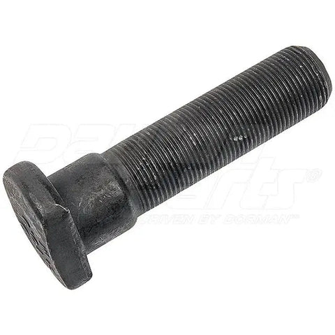 Automann E-11692-Metric Clipped Head Stud for wheel end applications, showing a close-up of the metal stud with threaded end.