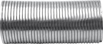 562.U7230-25SS304 Flex Tubing 3in x 25ft 304SS
