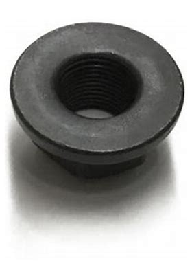 Automann FN-340F flange nut with 3/4-inch fine thread, showing a close-up of the metal hardware nut on a plain background.