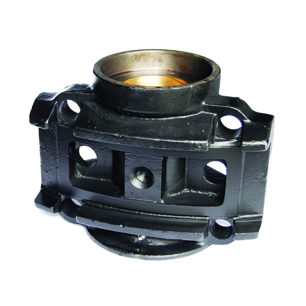 Automann M1145-Mack suspension lower saddle showing metallic component with mounting brackets and suspension fittings.