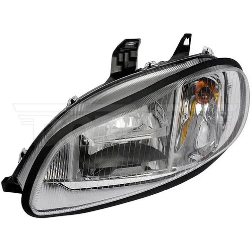 Dayton LED headlight for the left side, showcasing a sleek black housing and clear lens for optimal illumination.