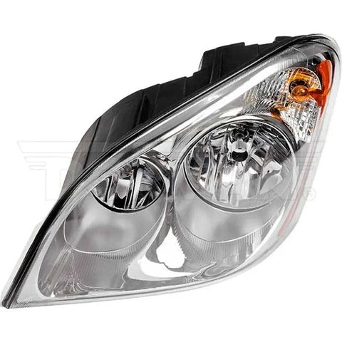 Dayton HD headlight assembly with clear lens and integrated reflector, designed for vehicle lighting and visibility.