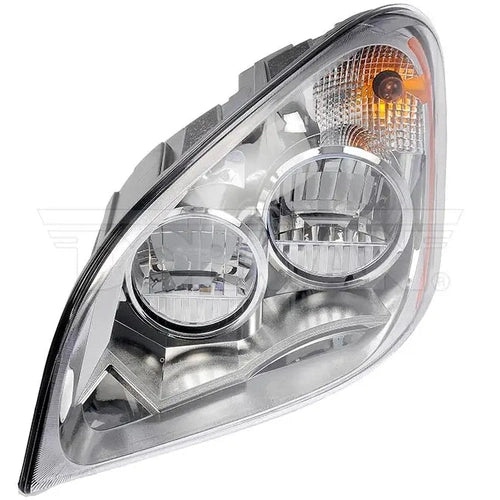 Dayton LED headlight for the left side, showcasing the sleek design and clear lens of the vehicle headlight assembly.