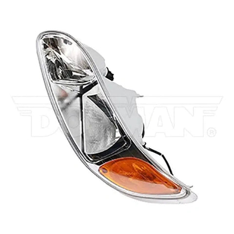 Dayton heavy duty headlight with durable construction, featuring a clear lens and robust mounting for industrial or vehicle use.
