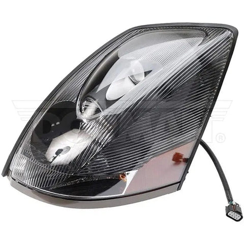 Dayton heavy-duty headlight with durable casing and adjustable mounting bracket, designed for industrial or vehicle use.
