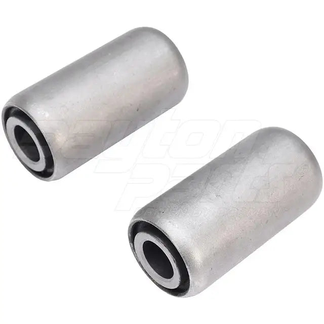 Pair of Dayton RB-190 leaf spring bushings shown in packaging, designed for suspension and vehicle leaf spring support.