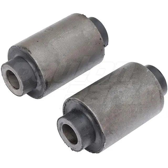 Dayton RB-212 leaf spring bushing package of 2, rubber bushings for vehicle suspension, shown in packaging.