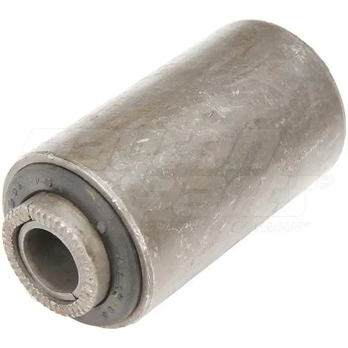 Dayton RB-219 leaf spring bushing with metal sleeve and rubber cushioning for vehicle suspension, shown in close-up.