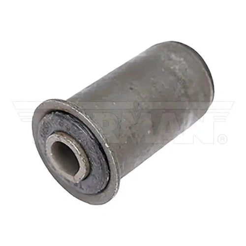 Dayton RB-240 leaf spring bushing installed in a vehicle suspension system, showing the rubber bushing and metal components.