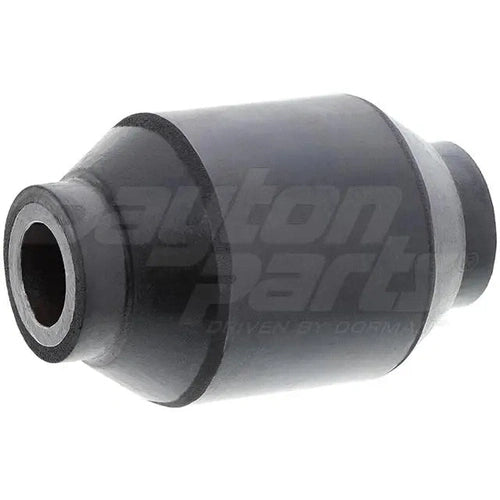 Dayton RB-245 leaf spring bushing set of two, rubber bushings for vehicle suspension, shown in the product image.