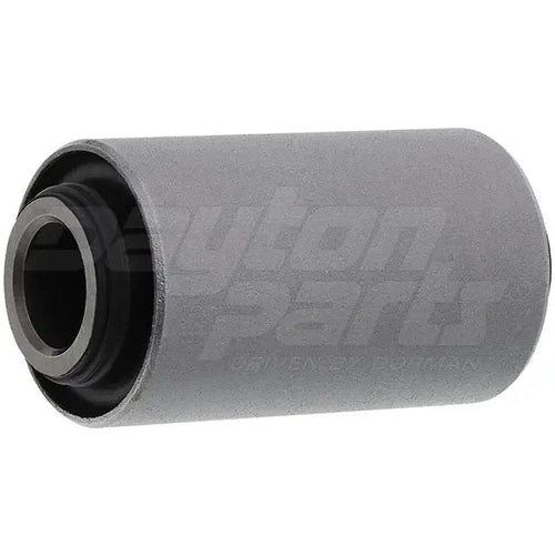 Pair of Dayton RB-246 leaf spring bushings, rubber suspension components for vehicle leaf spring mounting.