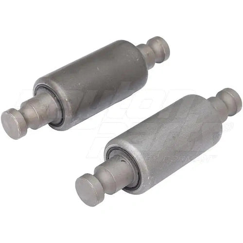 Dayton RB-308 leaf spring bushing, package of 2; black cylindrical rubber bushings