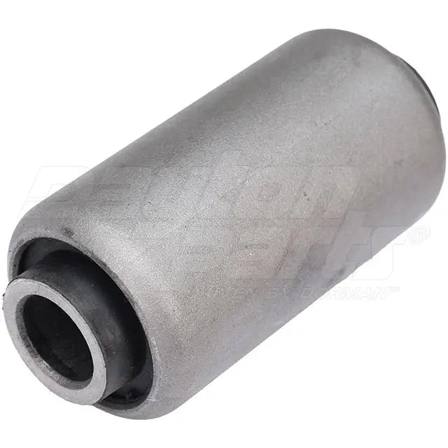 Dayton RB-341 leaf spring bushing shown in a close-up image, highlighting its rubber and metal construction for vehicle suspension.