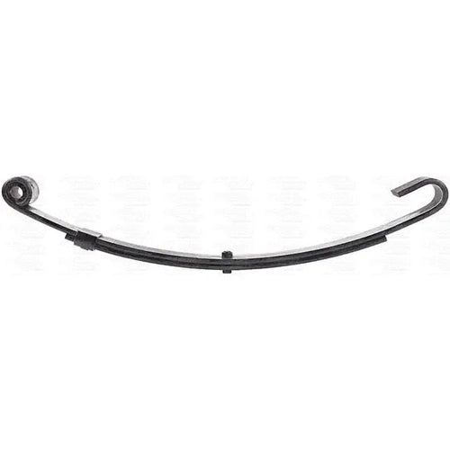 Dayton US-2002 Utility leaf spring with 1 3/4-inch eye and loop, used for mechanical suspension or vehicle applications.