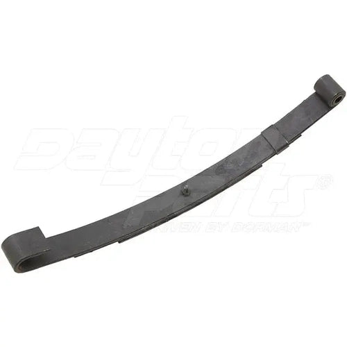 Dayton US-2011 Utility Leaf Spring 1 3/4-inch eye/loop for vehicle suspension, shown in a close-up image.