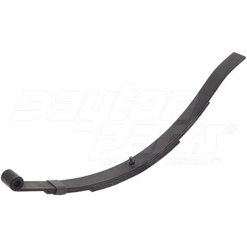 Dayton US-3024 utility leaf spring with 1-3/4-inch wide eye/slipper design, featuring a radius for heavy-duty applications.
