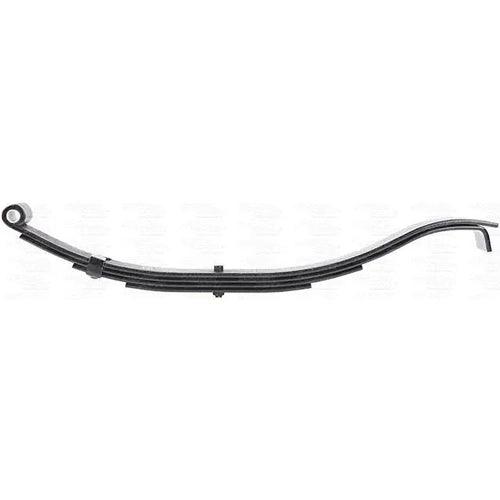 Dayton US-3039 utility leaf spring with 2-inch wide eye and slipper hook, designed for industrial spring applications.