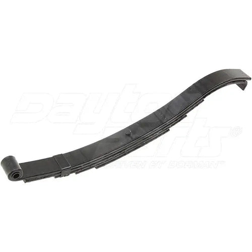 Dayton US-3075 utility leaf spring with 2-inch wide eye/slipper hook, designed for industrial spring applications.