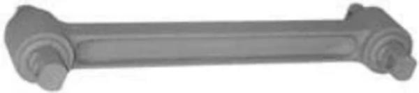 Automann TMR65B rigid torque rod for suspension with bushings, shown in black metal with mounting points.