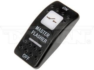 090-1011- Flasher Master Rocker Switch Cover - Nick's Truck Parts