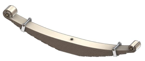 13-302-Front Leaf Spring-Autocar, (product_type), (product_vendor) - Nick's Truck Parts