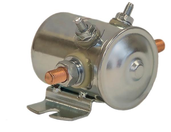 1306515 -Buyers-Insulated 12 Volt Steel Case Solenoid - Continuous Duty - Nick's Truck Parts