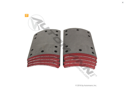 140.4649.30- Brake Lining - Nick's Truck Parts