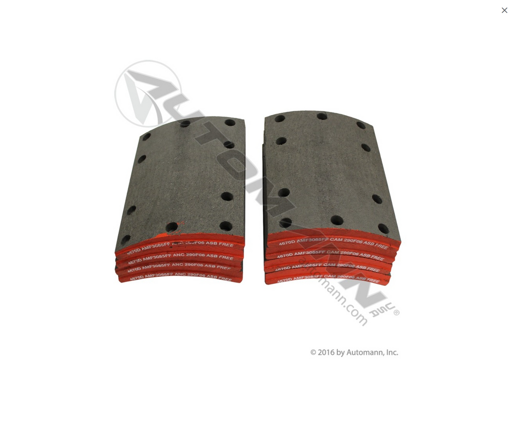 140.4670.30 - Brake Lining - Nick's Truck Parts