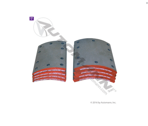 140.4670WC.30 - Brake Lining - Nick's Truck Parts