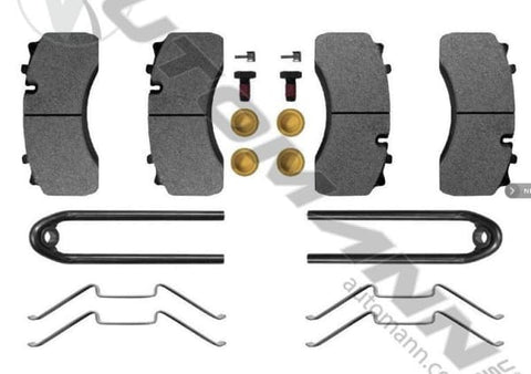141.D1517SD-Air Disc Brake Pads Severe Duty (FMSI 8726-D1517), (product_type), (product_vendor) - Nick's Truck Parts