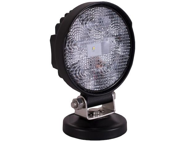 1492130 -Buyers-4 Inch Wide Round LED Flood Light - Nick's Truck Parts