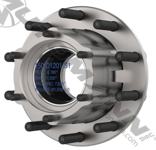 150.D1201.S1-Drive Hub Assembly, (product_type), (product_vendor) - Nick's Truck Parts