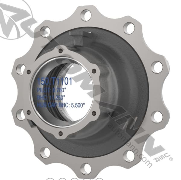 150.T1101-Outboard Mount Wheel Hub, (product_type), (product_vendor) - Nick's Truck Parts