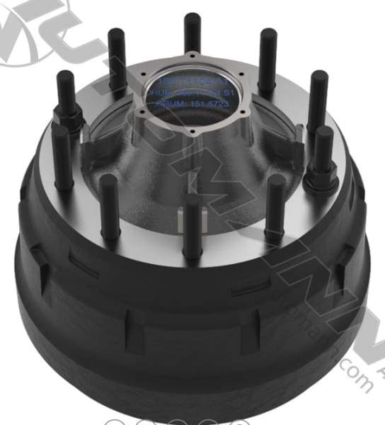 150.T1104.A1-Hub-Drum Assembly, (product_type), (product_vendor) - Nick's Truck Parts