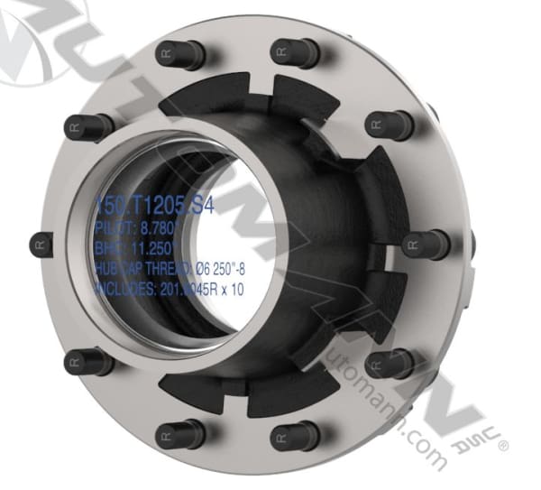150.T1205.S4-Outboard Hub Assembly, (product_type), (product_vendor) - Nick's Truck Parts