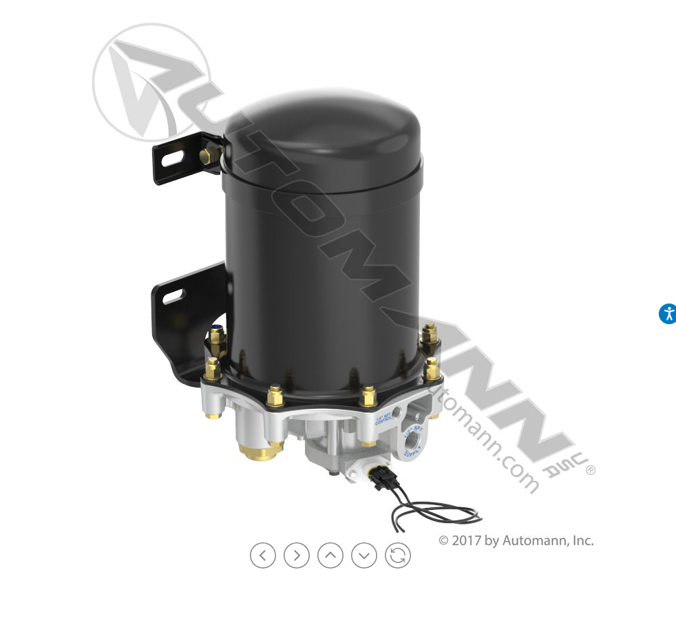170.065224 - AD9 Type Air Dryer 24V - Nick's Truck Parts