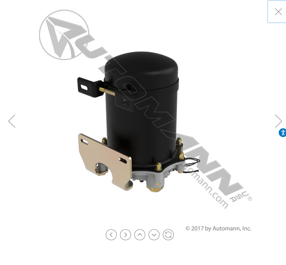 170.065225 - AD9 Type Air Dryer 12V - Nick's Truck Parts