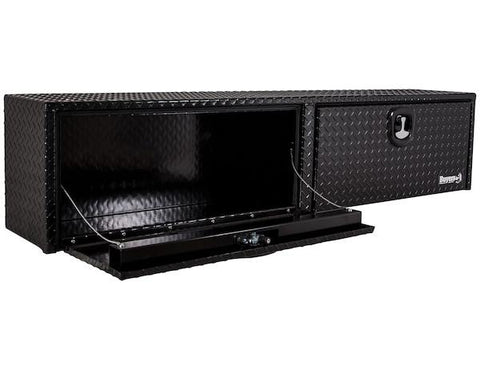 Buyers- 1721563- 18x16x72 Inch Black Diamond Tread Aluminum Topsider Truck Box - Nick's Truck Parts