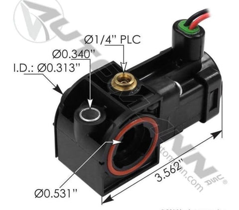 173.1110-24V-Air Solenoid Accessory Pack Valve 24V, (product_type), (product_vendor) - Nick's Truck Parts