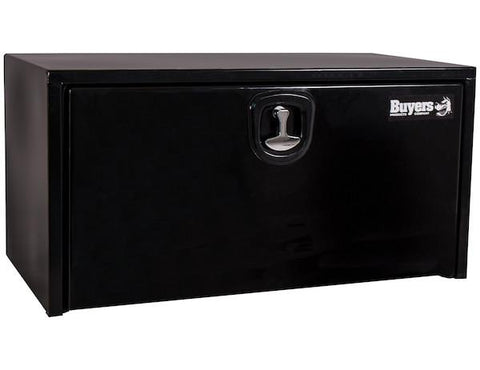 Buyers-1734305-24x24x36 Inch Black Steel Underbody Truck Box With 3-Point Latch, (product_type), (product_vendor) - Nicks Truck Parts